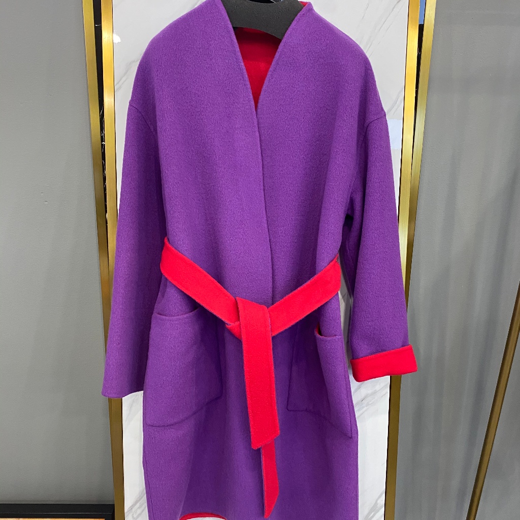 Pinko Reversible Wool Coat152234-Ry1